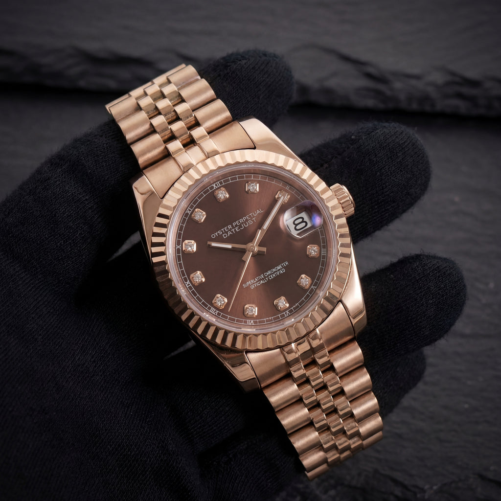 Seikojust | Chocolate Crystals | Rose Gold