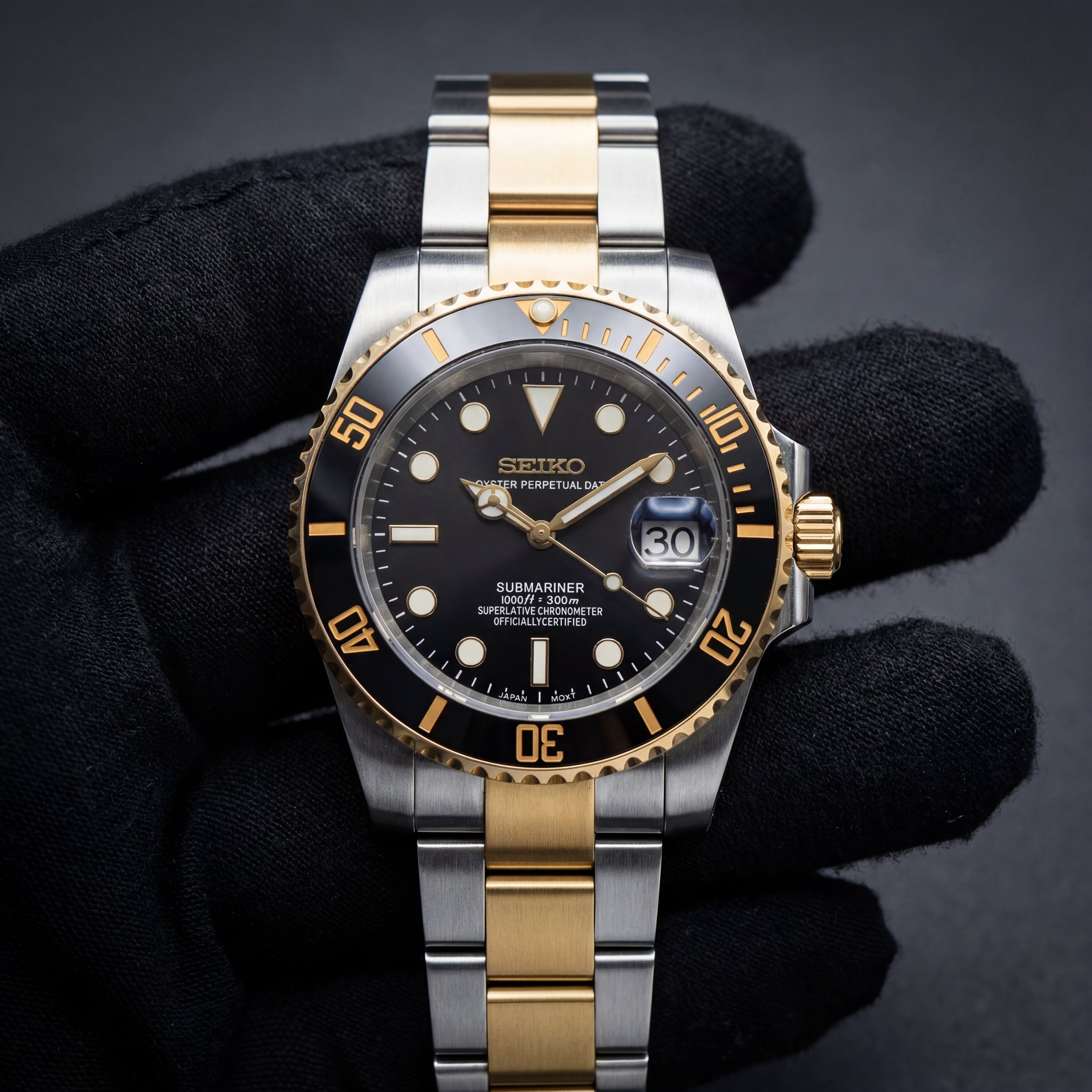 Seikomariner | Black (Two Tones)
