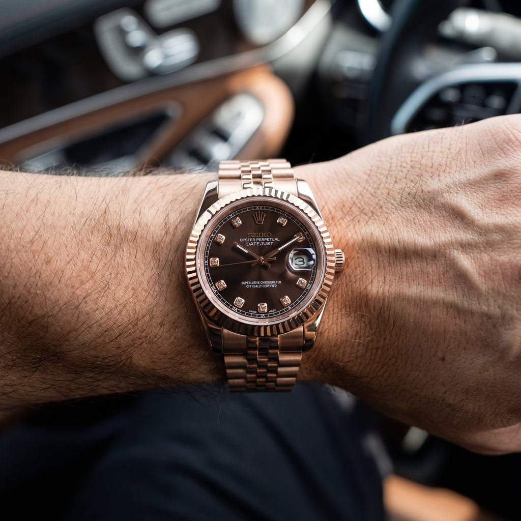 Seikojust | Chocolate Crystals | Rose Gold