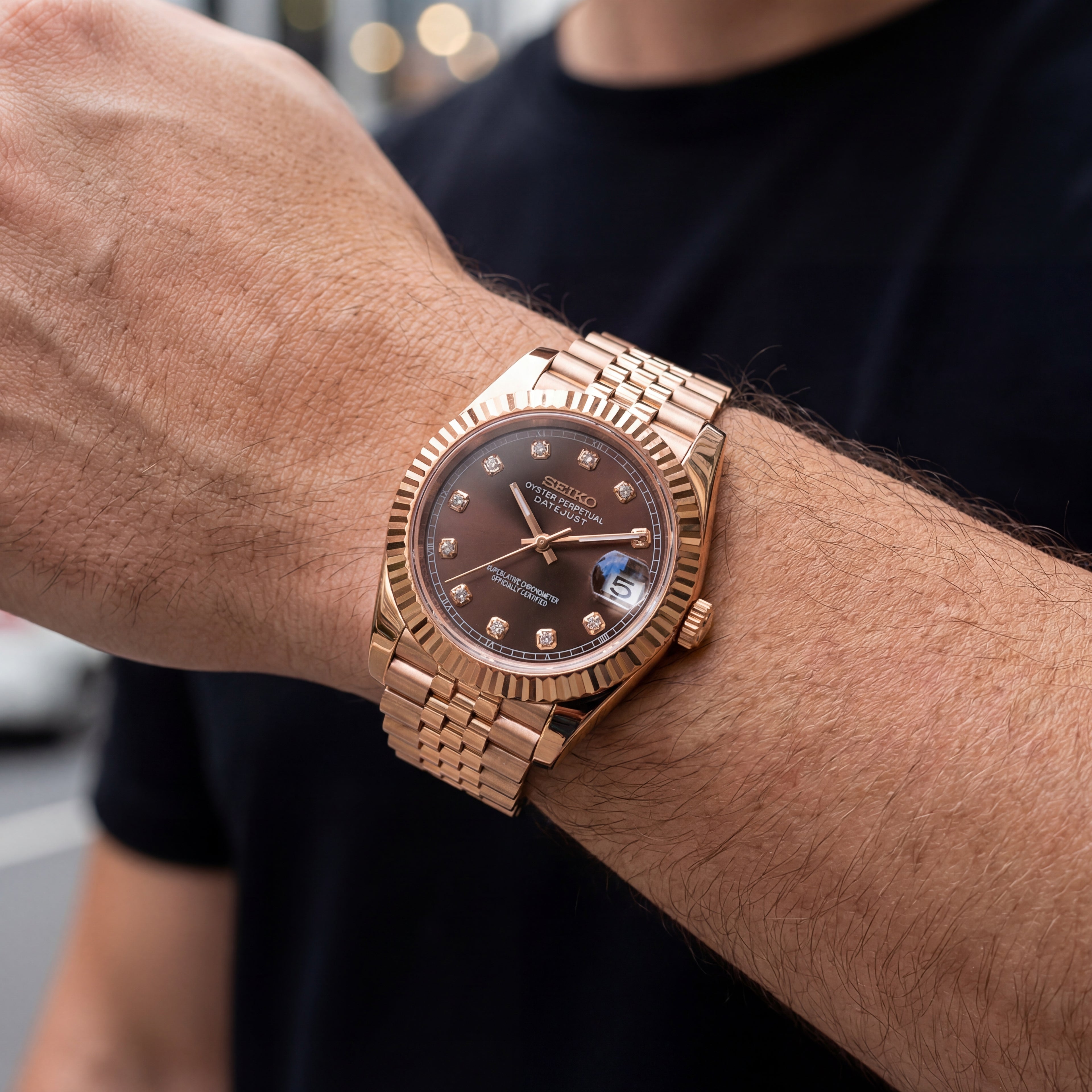 Seikojust | Chocolate Crystals | Rose Gold