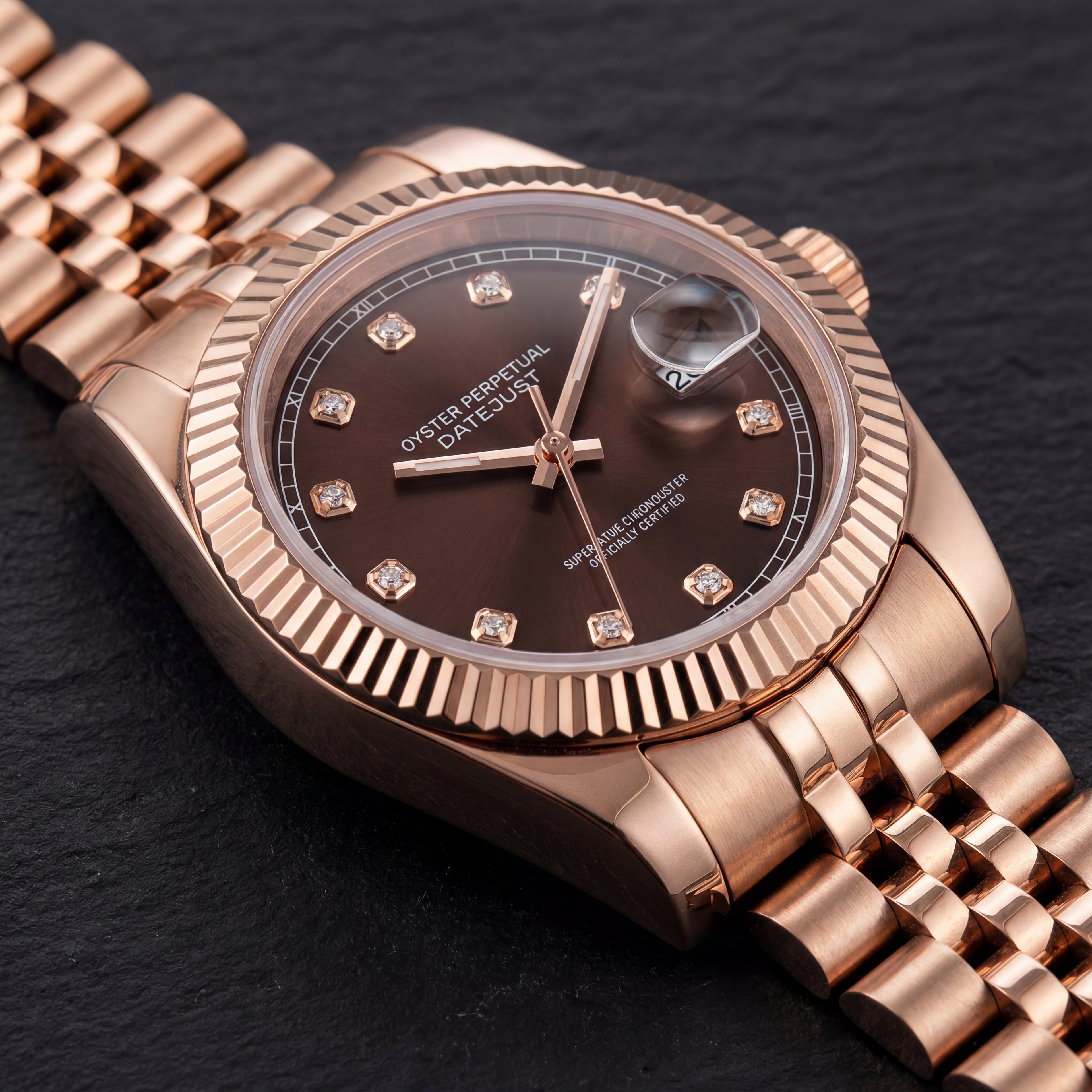 Seikojust | Chocolate Crystals | Rose Gold
