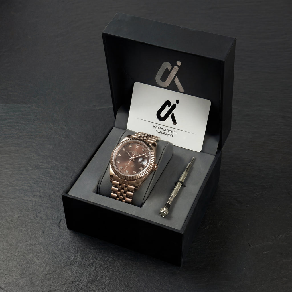 Seikojust | Chocolate Crystals | Rose Gold