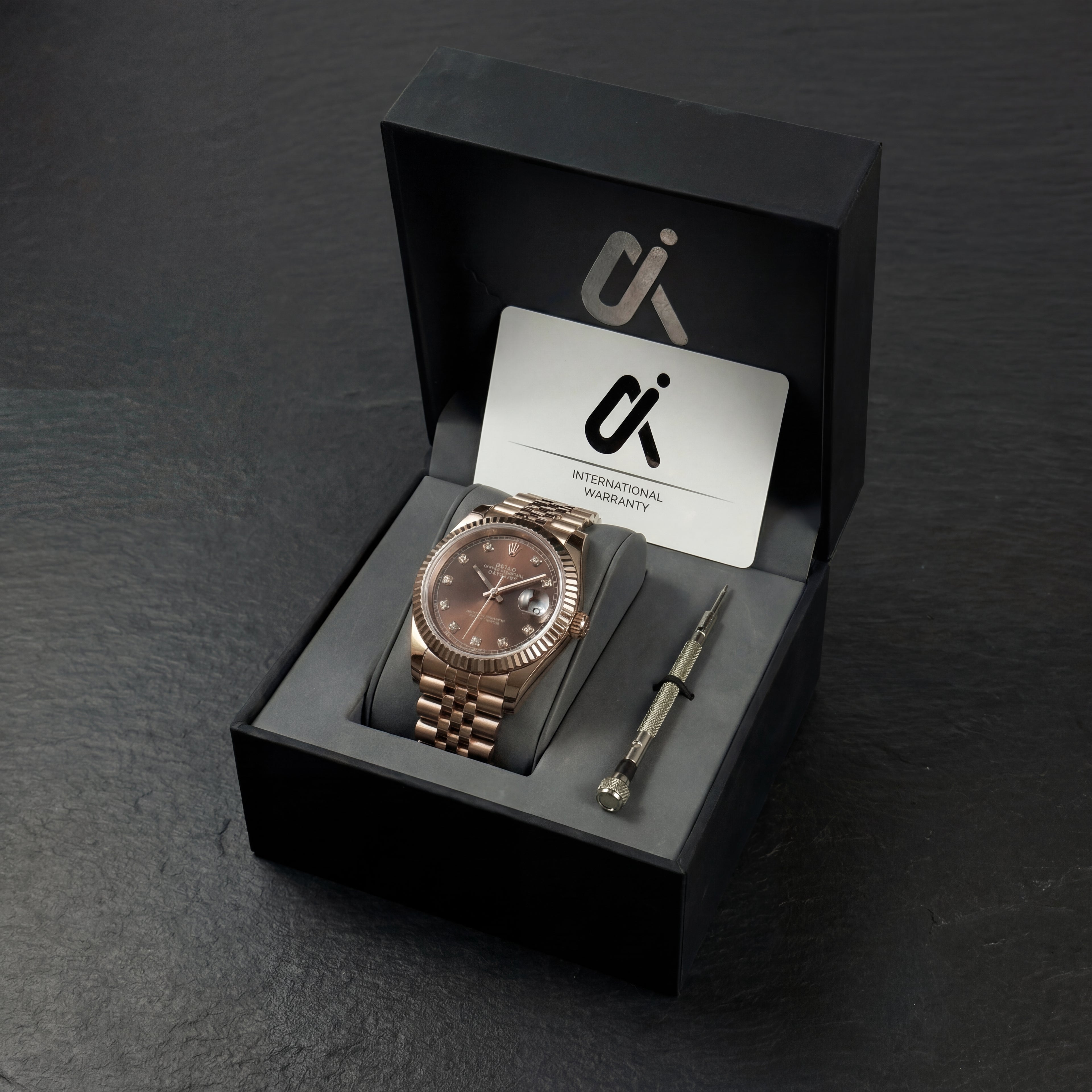 Seikojust | Chocolate Crystals | Rose Gold