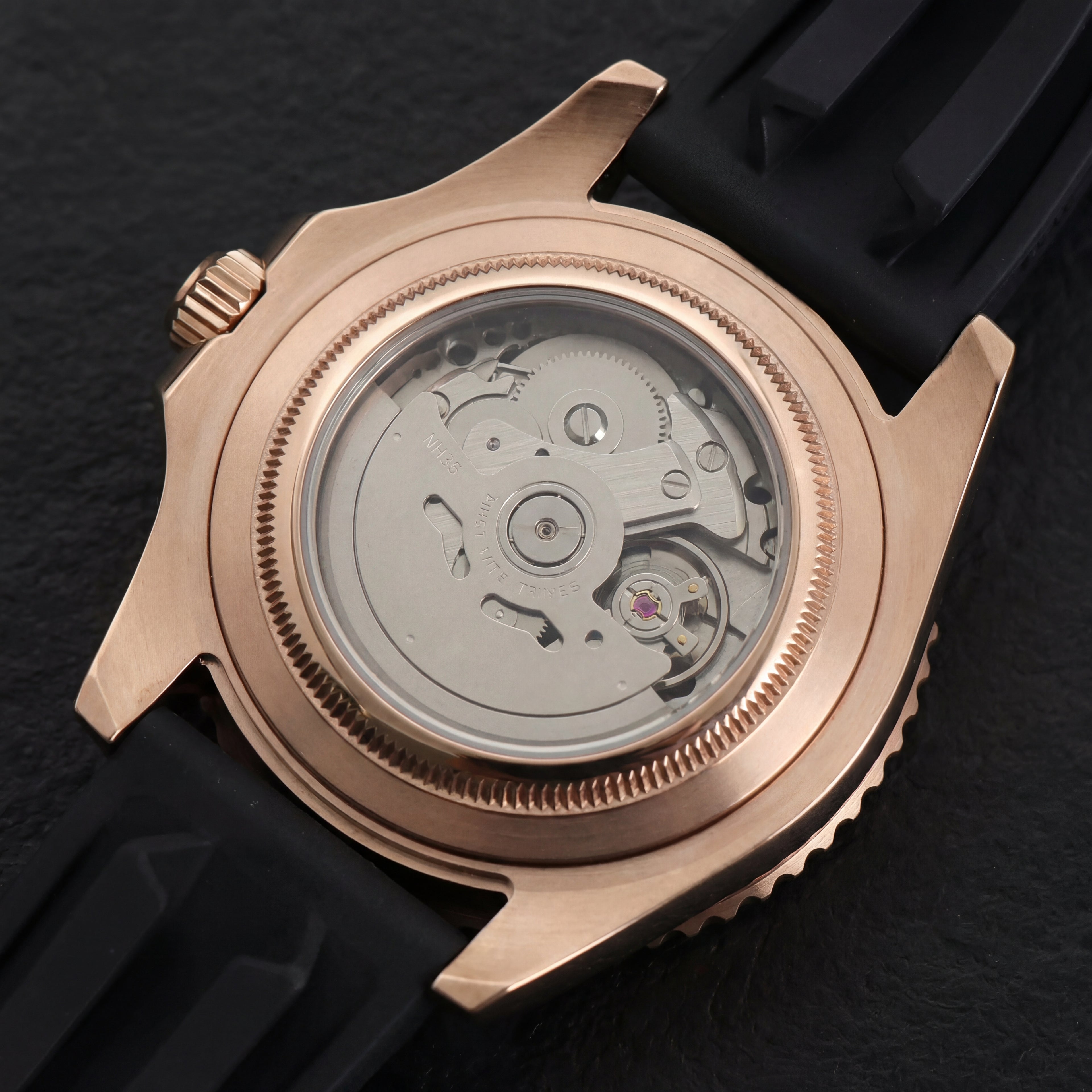 Seikomariner | Rose Gold - Black